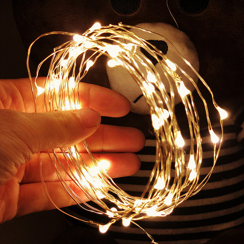 Copper Wire String Lights