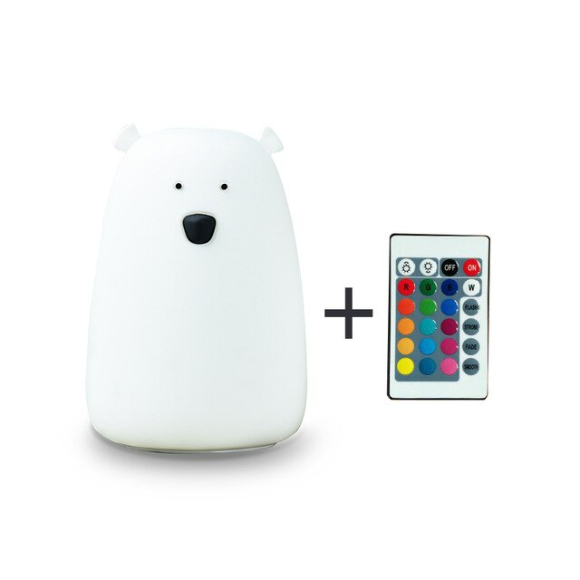 Silicone Bear Led